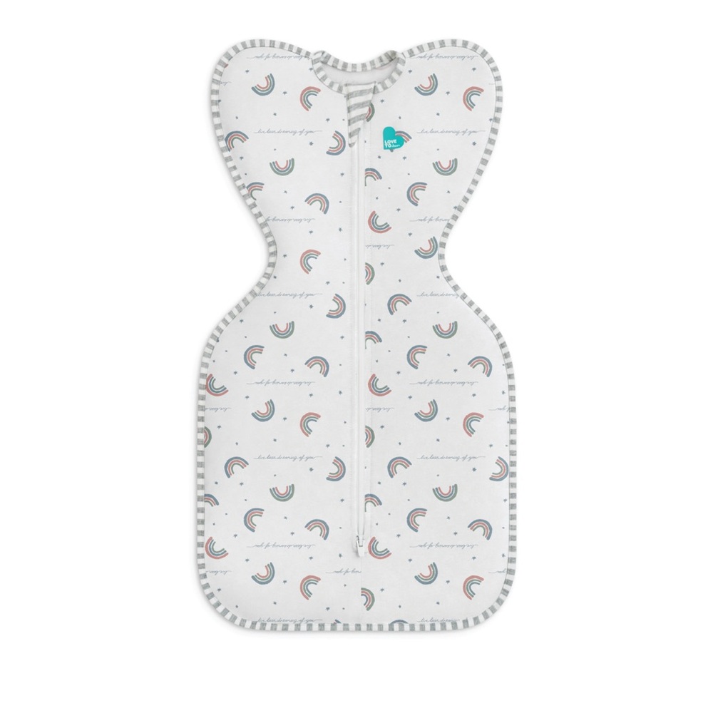 Love to Dream Swaddle Up with Rainbow Print